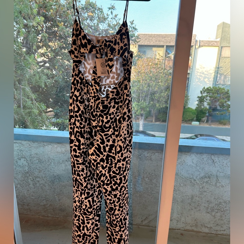 Lita - Sz Small - Zebra jumpsuit - NWT